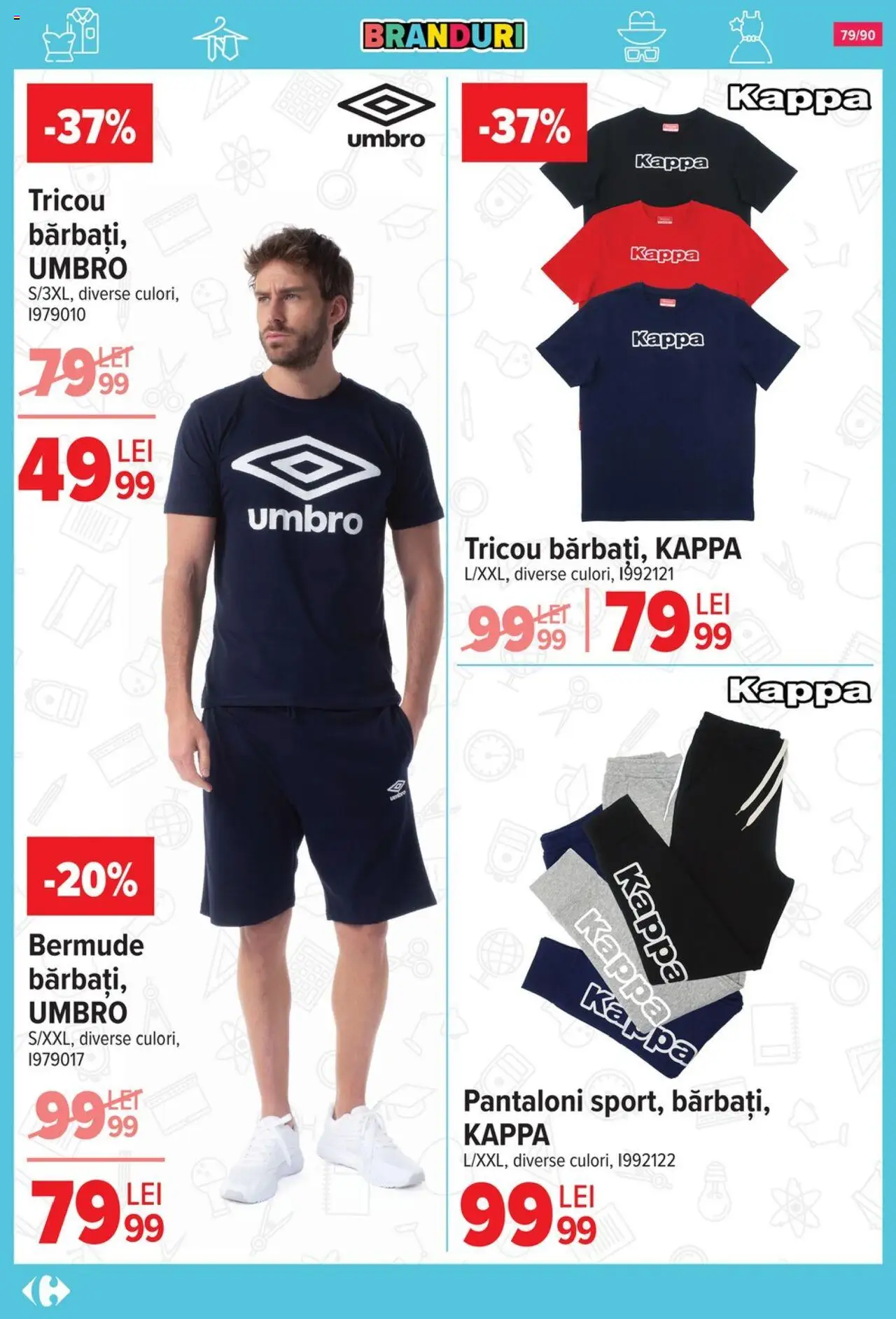 Carrefour catalog - Începe școala – valabil de la 13.08.2025 | Pagină: 80 | Produse: Tricou, Pantaloni