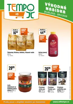 Náhled letáku Tempo leták - JO od 31.12.2025 | Strana: 5