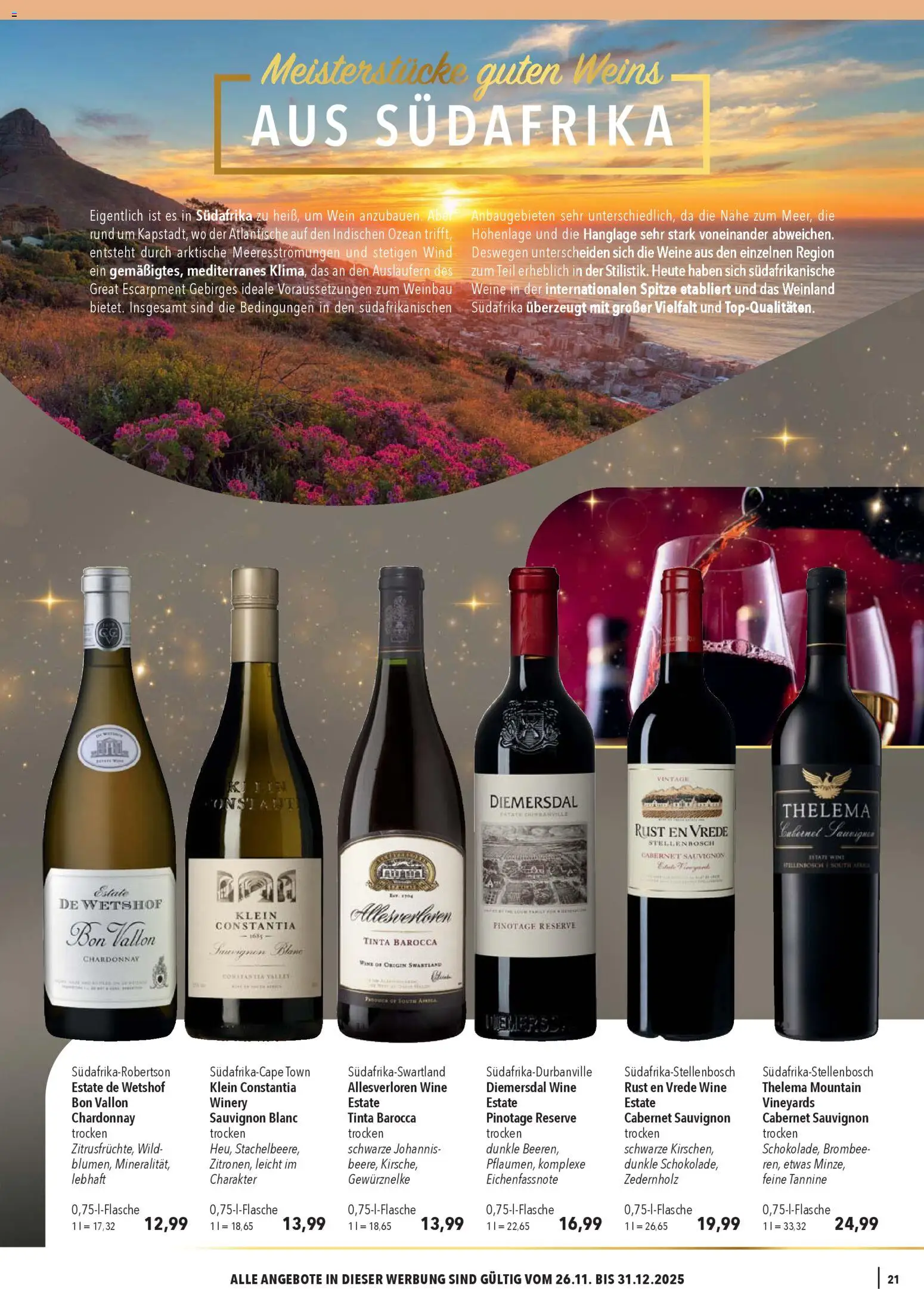 CITTI Markt - Weine zum Fest – gültig ab 26.11.2025 | Seite: 21 | Produkte: Wein