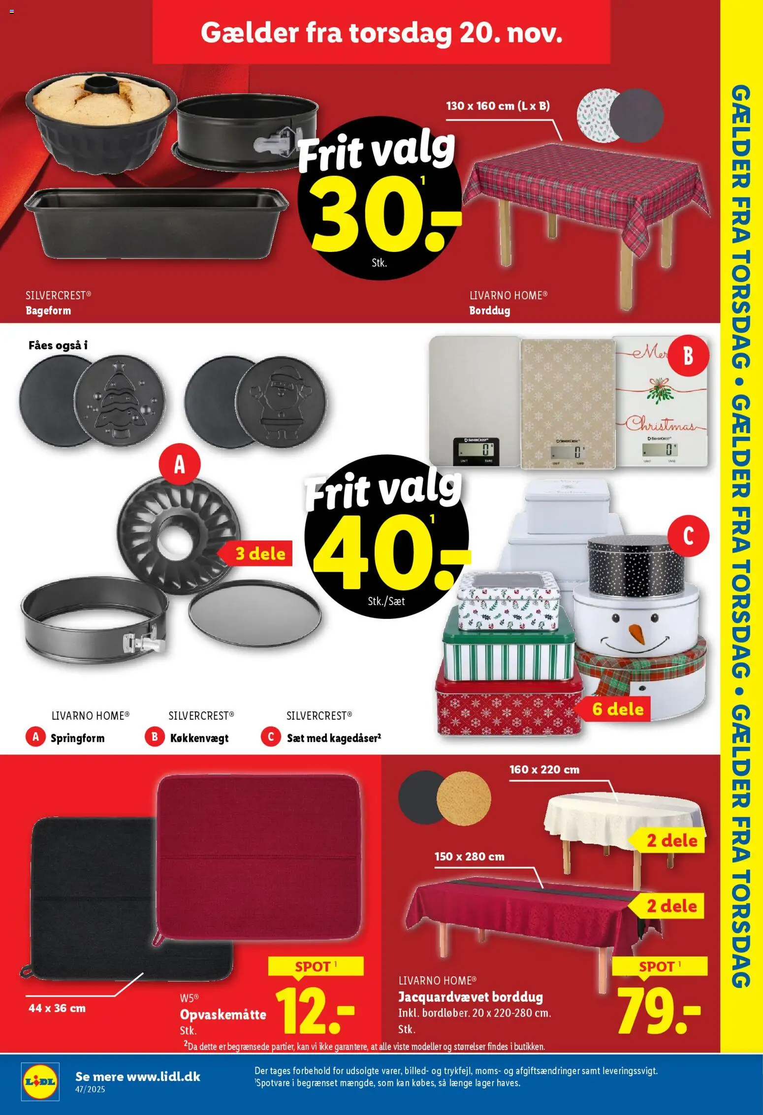 Lidl tilbudsavis – gyldig fra 16.11.2025 | Side: 27 | Produkter: Søm, Køkkenvægt