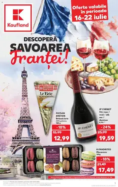 Catalog Kaufland - Tulcea Savoarea Franței – previzualizare al pliantului de la Kaufland valabil de la 16.07.2025