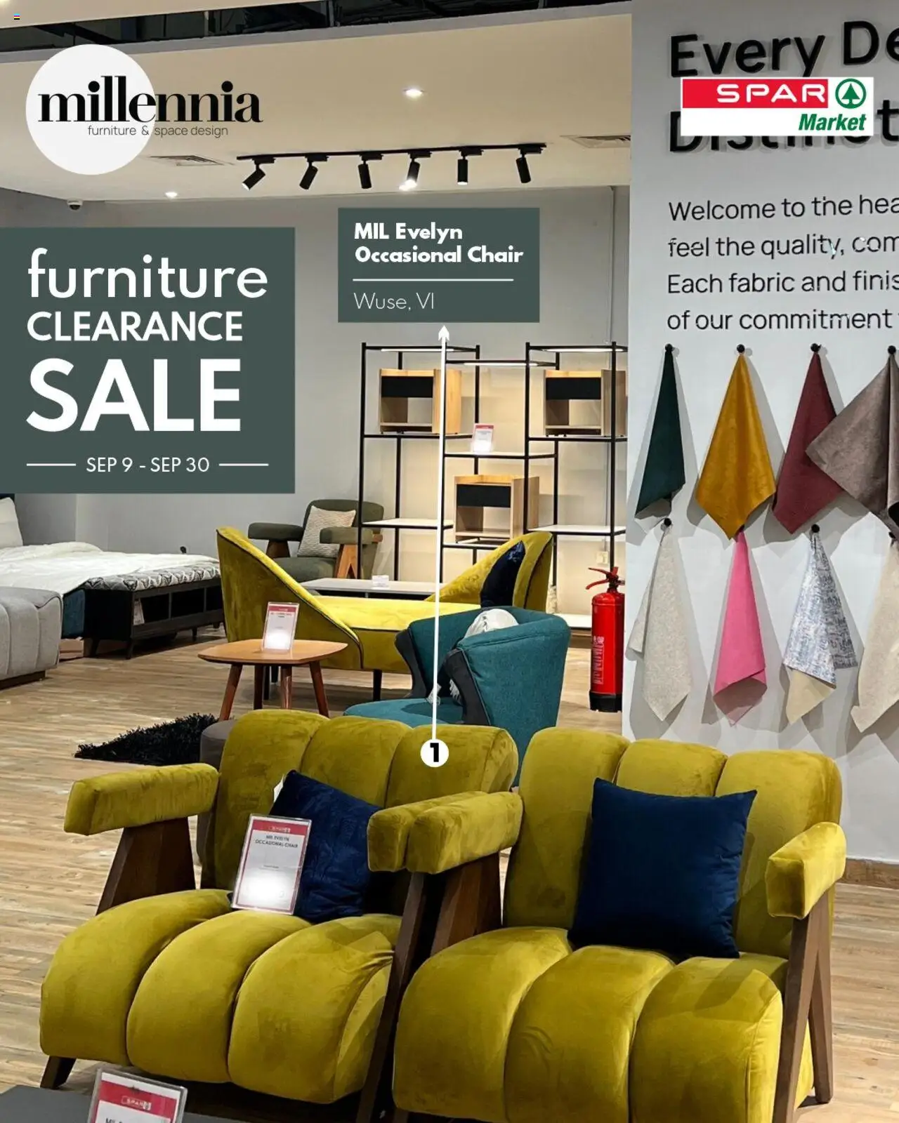 Spar Catalogue Millennia valid from 09.09.2025 | Page: 2 | Products: Chair