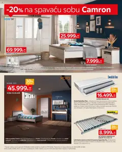 Lesnina XXXL katalog - pregled Lesnina XXXL kataloga - važi od 29.09.2025 | Strana: 4 | Proizvode: Krevet, Dušek, Radni sto, Ogledalo
