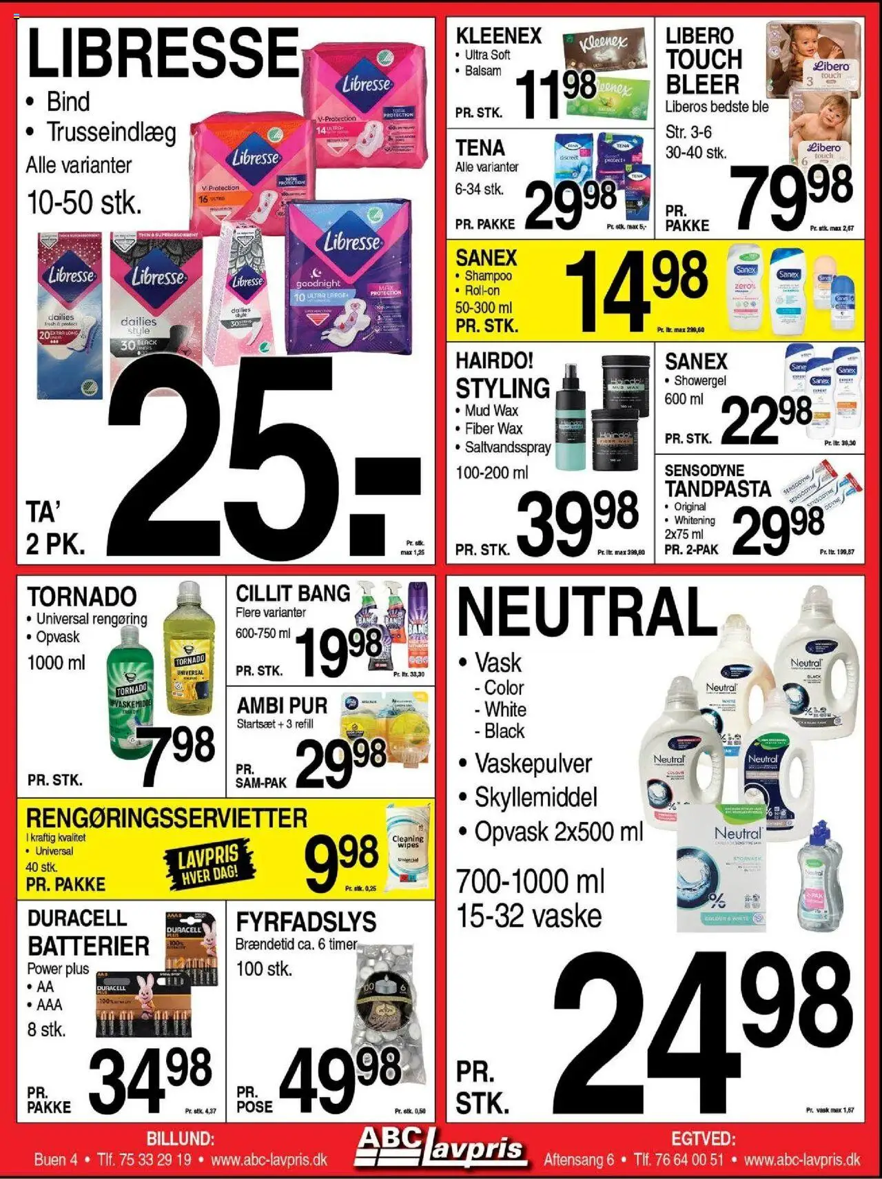 Abc Lavpris tilbudsavis – gyldig fra 15.10.2025 | Side: 7 | Produkter: Shampoo, Balsam, Vaskepulver, Skyllemiddel