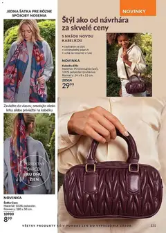 Avon leták platný od 01.02.2026 | Strana: 131 | Produkty: Kabelka, Šatka