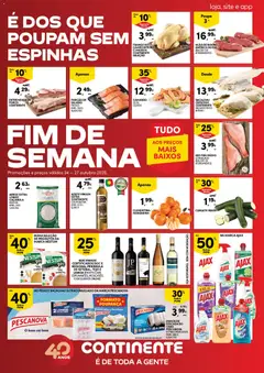 Pré-visualização Continente - Fim de Semana válido de 24.10.2025