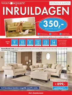 Woonsquare - Folder - Voorbeeld van een folder van Woonsquare, geldig van 09.02.2026