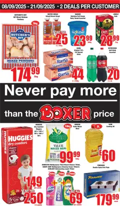Boxer specials catalogue – valid from 08.09.2025