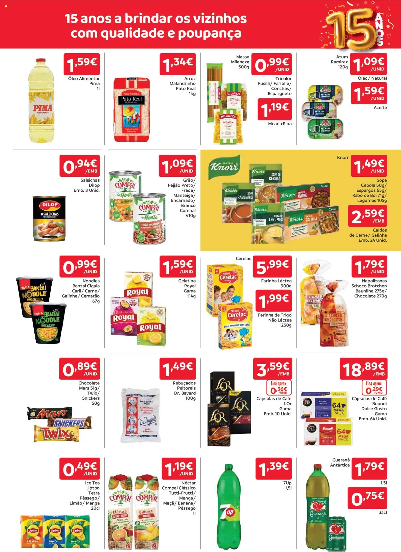 Amanhecer folheto │ válido de 08.01.2026 | Página: 7 | Produtos: Espargos, Farinha láctea, Leite, Chocolate