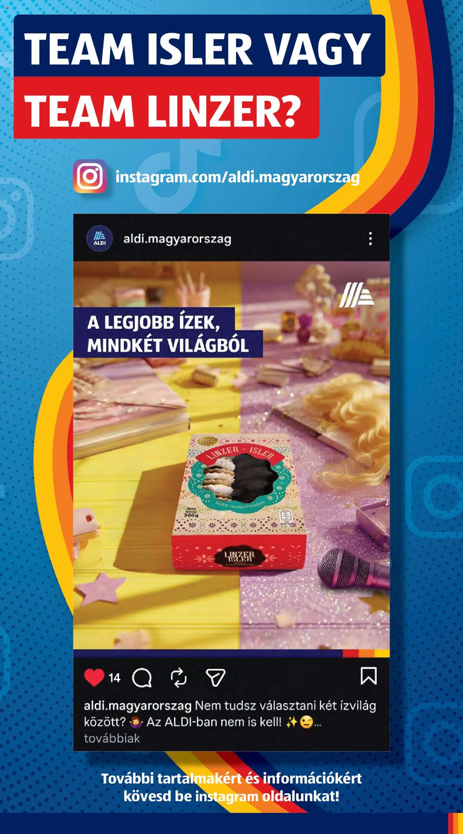 Aldi akciós ujság - amely érvényes a következő dátumtól: 09.04.2026 | Oldal: 45 | Termékek: Linzer