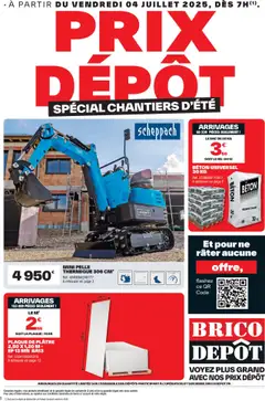 Brico Dépôt - Prévisualisation de Brico Dépôt catalogue valide à partir de 04.07.2025