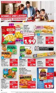 K-CLASSIC Baguette, mit Kräuter- oder Knoblauchbutterzubereitung, vorgebacken je 175-g-Packg. ab 30.10.2025 gültig | Seite: 18