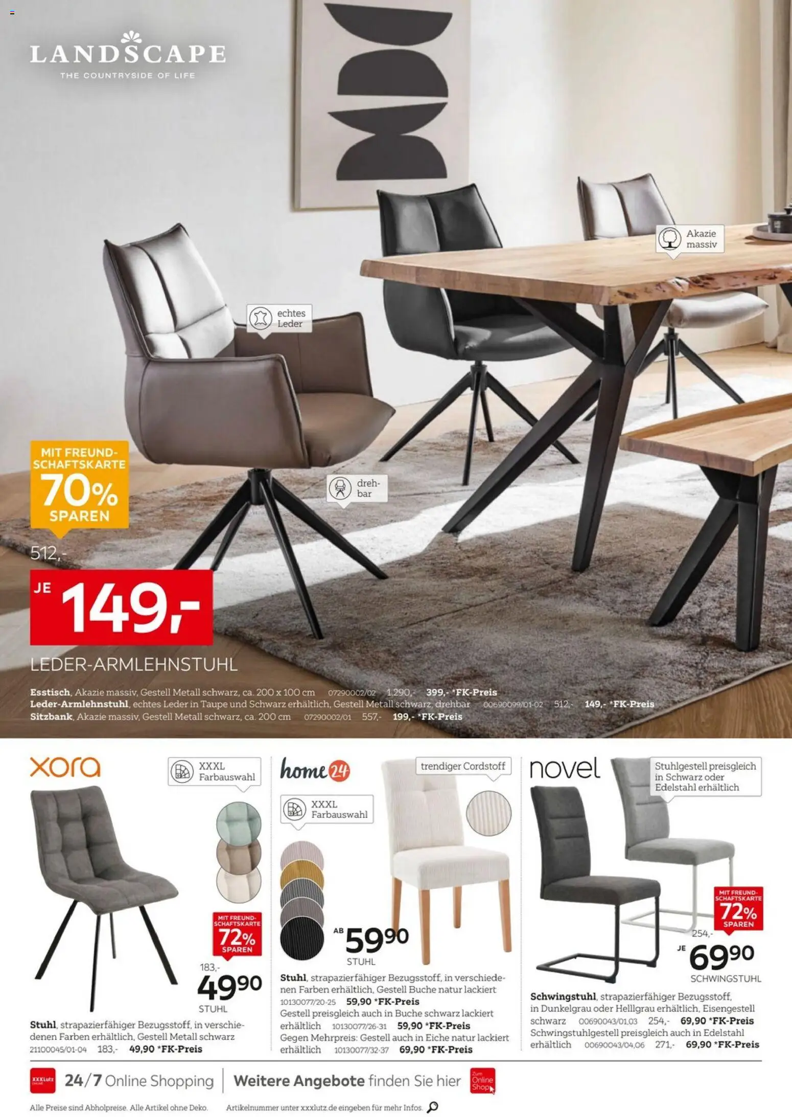 XXXL Lutz Speisen Spezial – gültig ab 11.01.2026 | Seite: 6 | Produkte: Stuhl