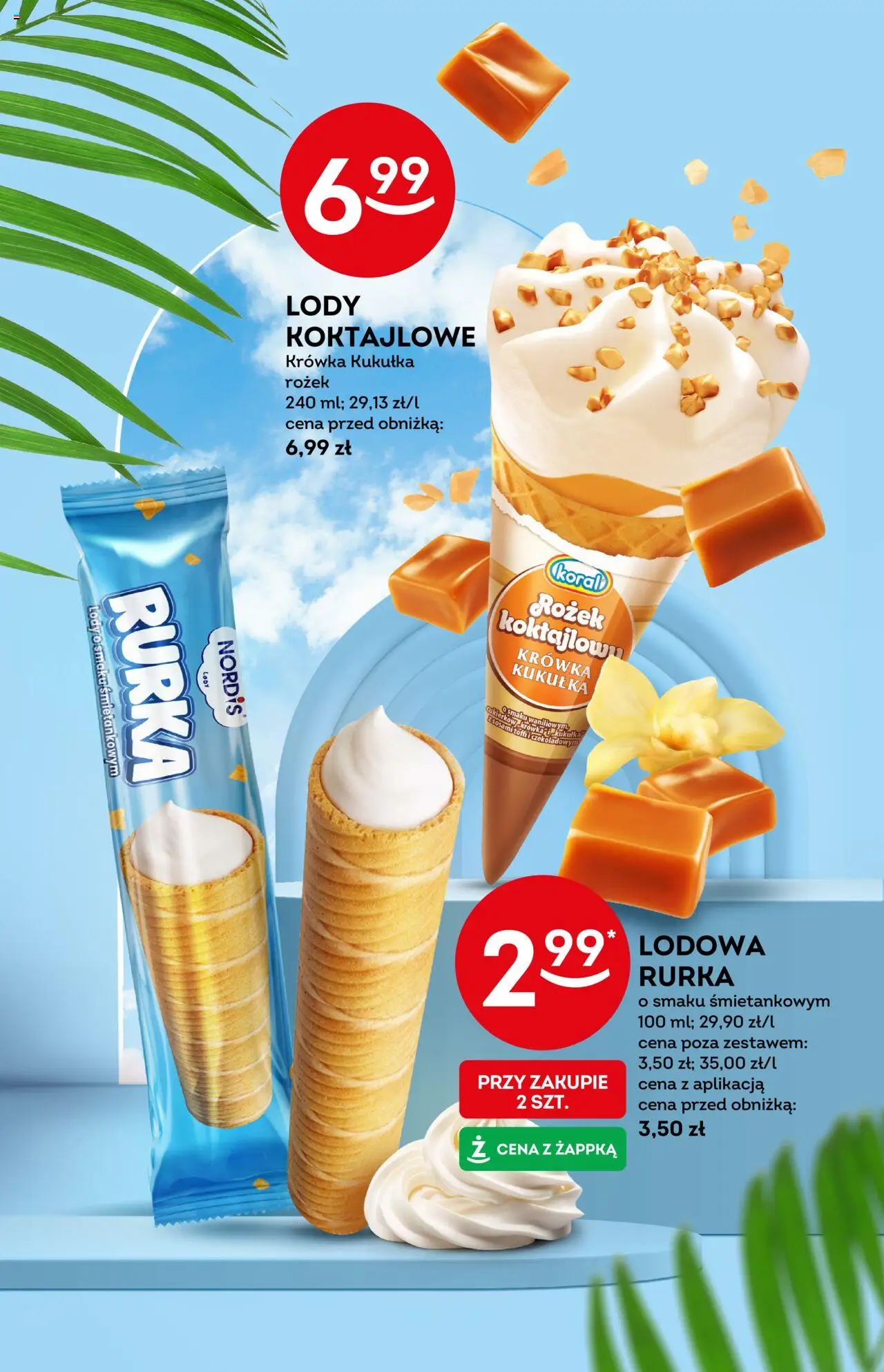 Żabka Gazetka - Lody od 10.09.2025 | Strona: 11 | Produkty: Krowka, Lody