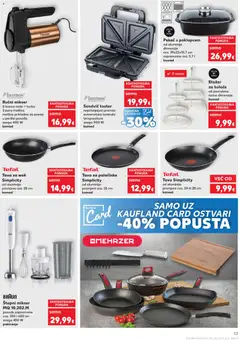 Katalog Parkside Kaufland - Pregled kataloga iz trgovine Kaufland, vrijedi od 10.12.2025 | Stranica: 13 | Proizvodi: Štapni mikser, Toster, Perilica posuđa, Tava