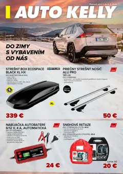 Auto Kelly leták platný od 06.01.2026