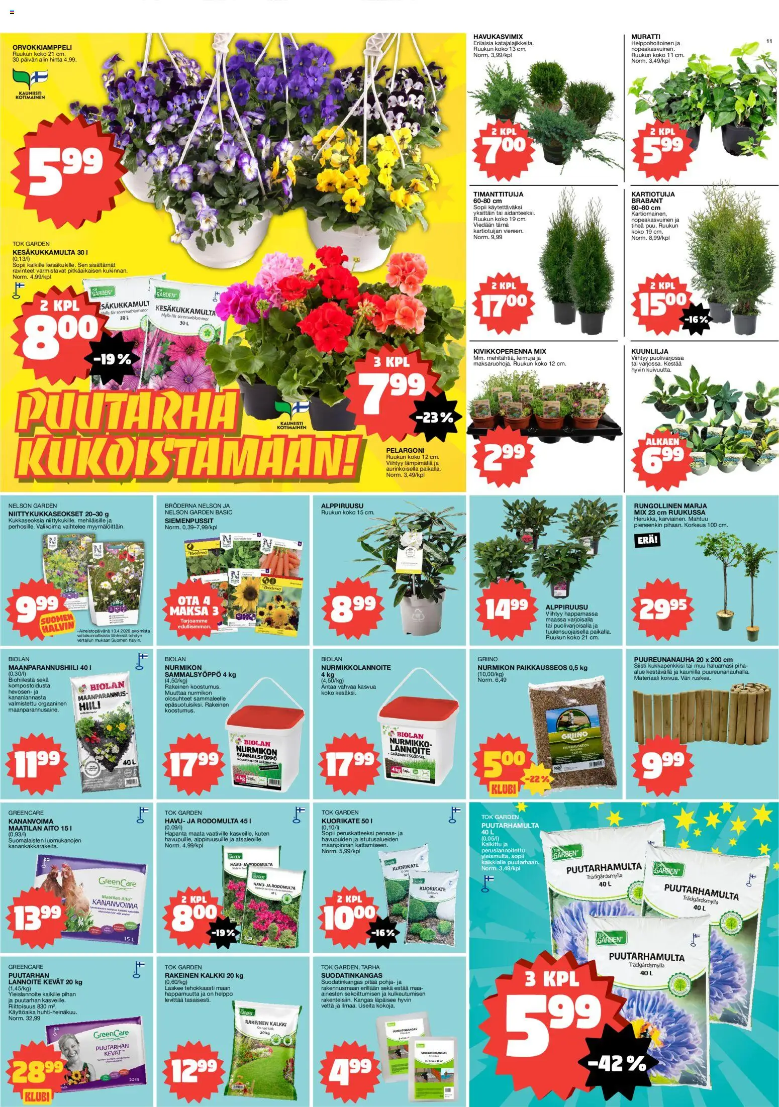 Tokmanni tarjoukset – voimassa 27.04.2026 alkaen | Sivu: 11