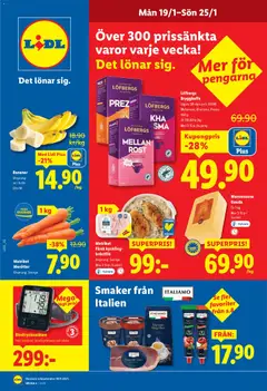 Lidl - erbjudanden - Förhandsvisning av reklamblad från butik Lidl aktuell från 19.01.2026