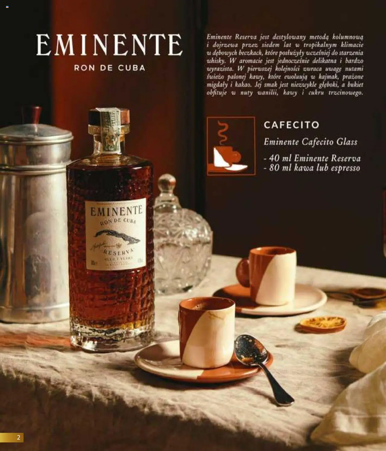 Eurocash Gazetka - Horeca od 01.06.2025 | Strona: 2 | Produkty: Kawa, Rum