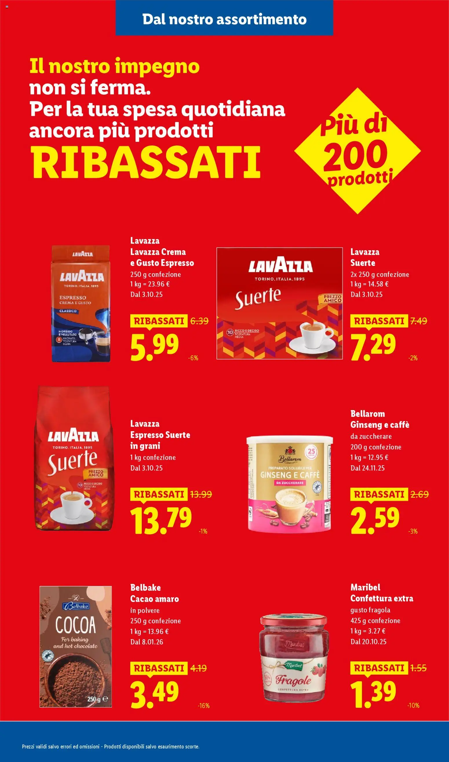 Volantino Lidl del 08.01.2026 | Pagina: 27 | Prodotti: Crema, Cacao, Amaro, Macinato