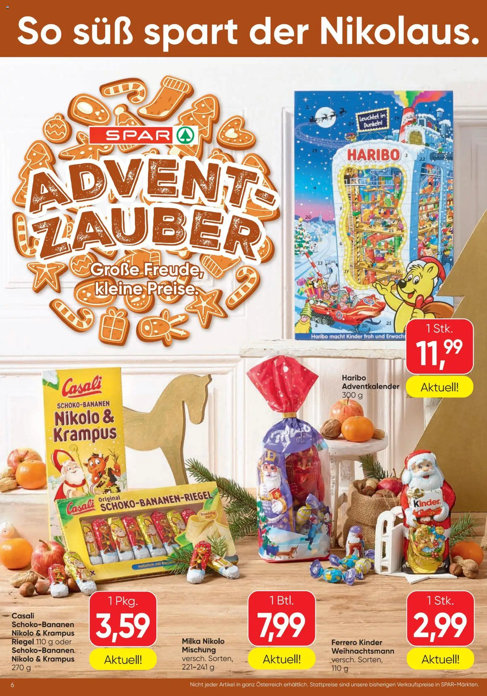 Spar Flugblatt gültig ab 13.11.2025 | Seite: 6