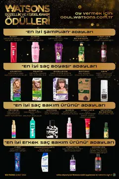 29.01.2026 tarihinden itibaren geçerli olan Watsons kataloğu önizlemesi | Sayfa: 12 | Ürünler: Şampuan, Kapatıcı, Yağ