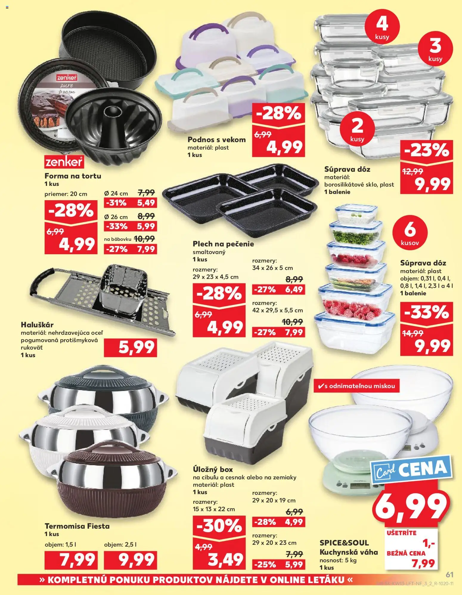 Nové Kaufland akcie – leták je platný od 26.03.2026 | Strana: 61 | Produkty: Cesnak, Zemiaky, Váha