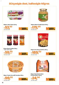 26.02.2026 tarihinden itibaren geçerli olan Migros kataloğu önizlemesi | Sayfa: 72