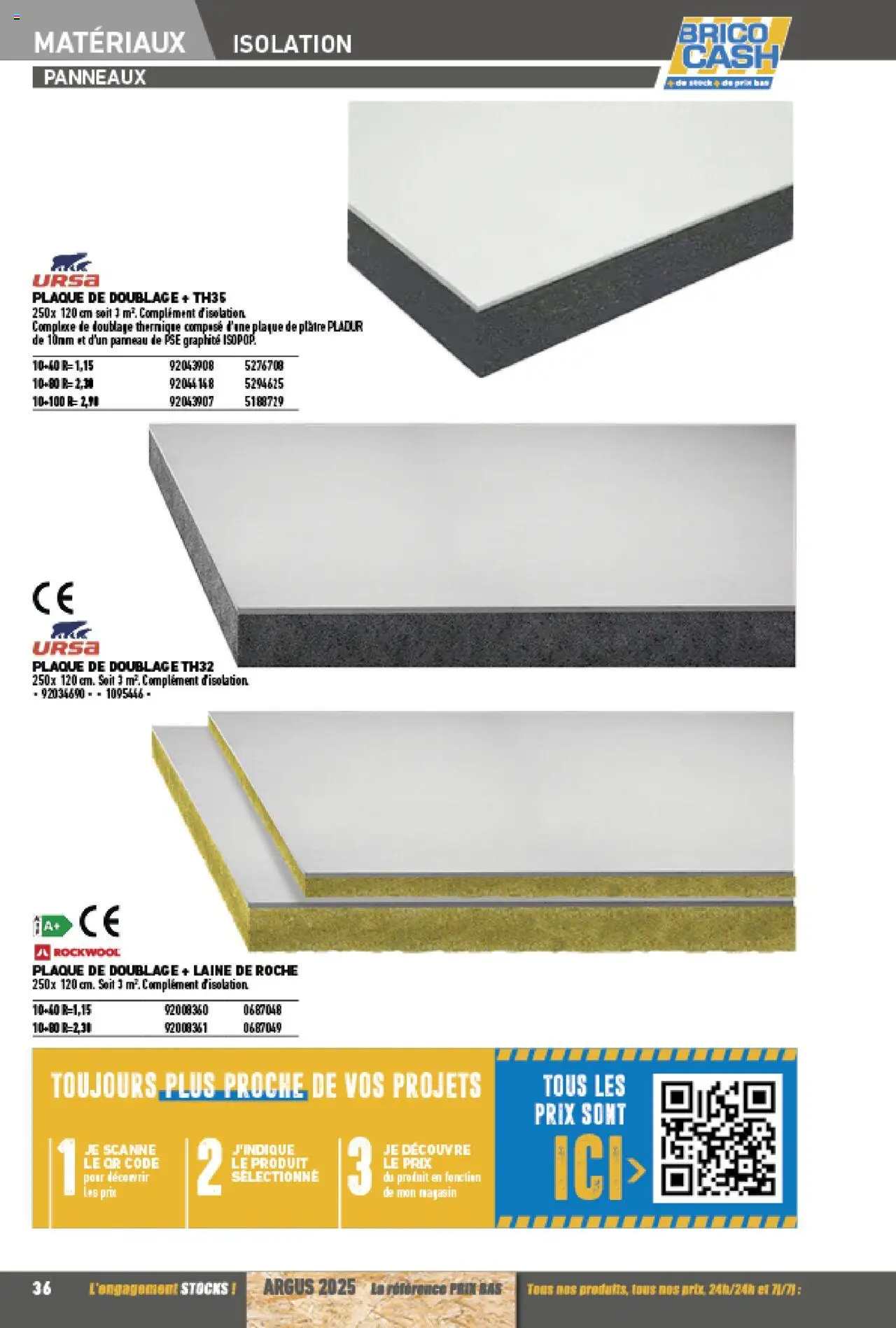 {H1} | Page: 36 | Produits: Plâtre