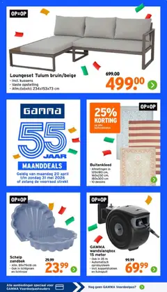 GAMMA folder - Voorbeeld van een folder van GAMMA, geldig van 20.04.2026 | Pagina: 23