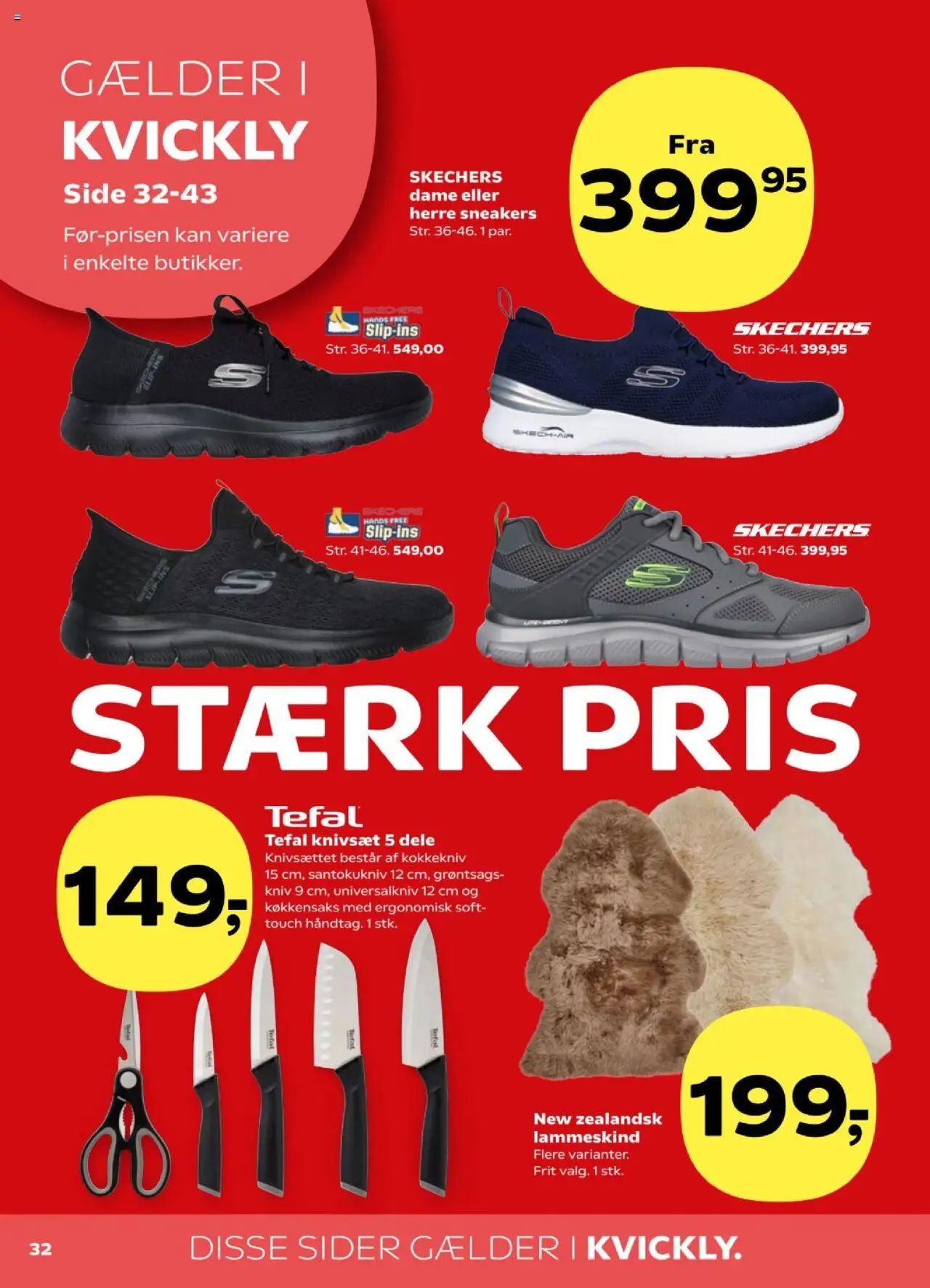 Kvickly tilbudsavis – gyldig fra 03.10.2025 | Side: 37 | Produkter: Sneakers