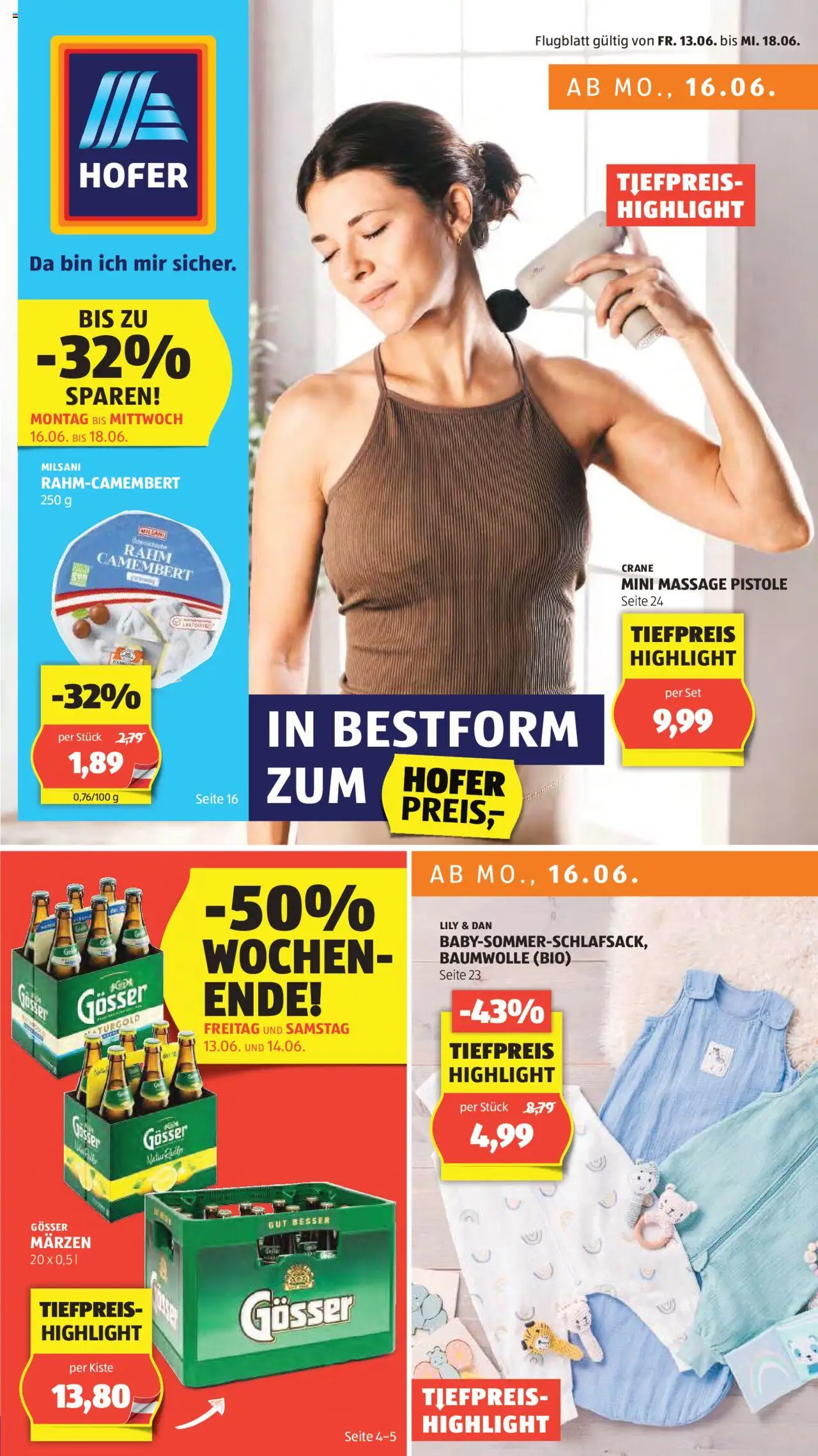 Hofer Flugblatt gültig ab 13.06.2025 | Seite: 1