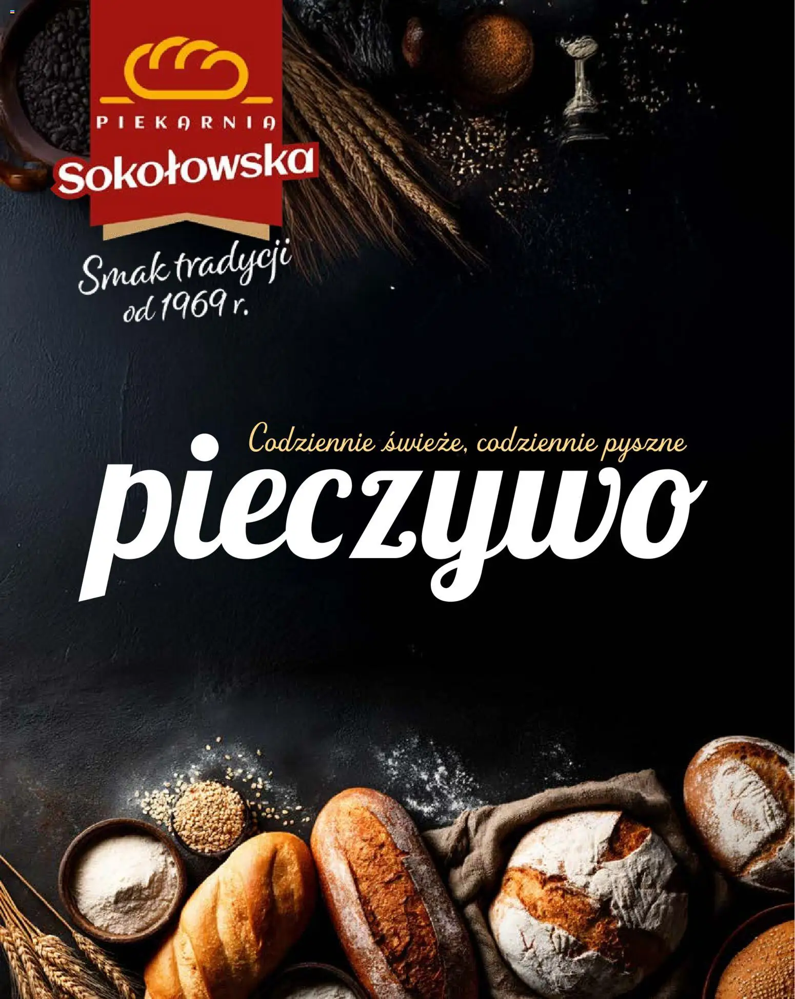 Topaz Gazetka - Piekarnia Sokołowska od 01.02.2026 | Strona: 1 | Produkty: Pieczywo, Piekarnia