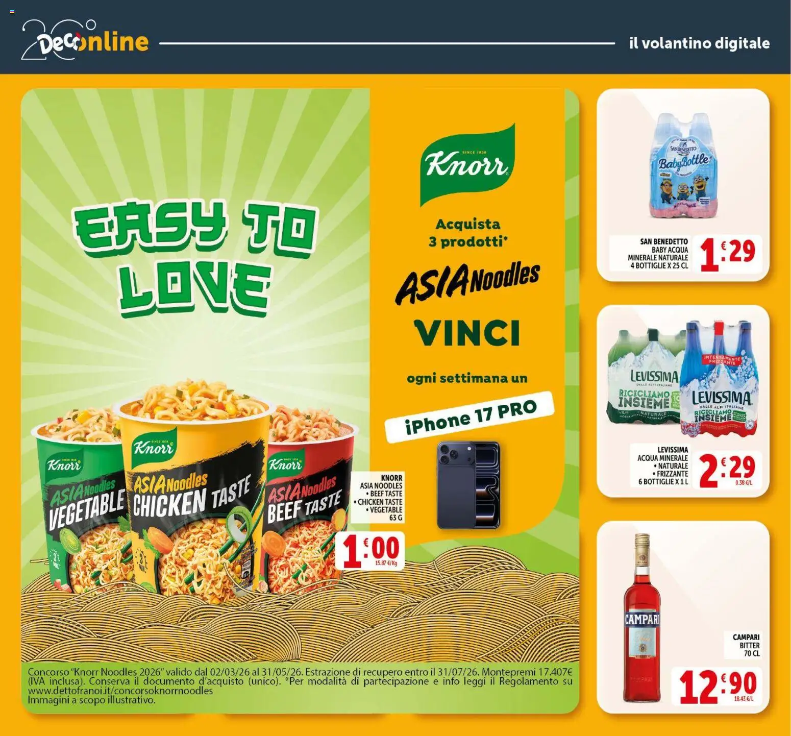 Volantino Decò del 17.03.2026 | Pagina: 34 | Prodotti: Iphone, Acqua, Acqua minerale