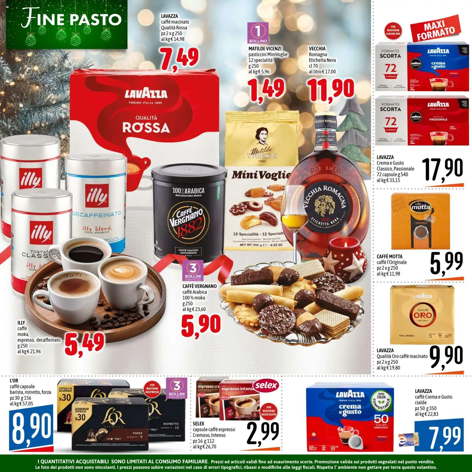 Volantino Emisfero del 11.12.2025 | Pagina: 20 | Prodotti: Caffè, Alluminio, Lavazza, Terra