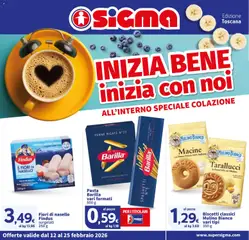Anteprima del volantino Volantino SIGMA	 valido a partire dal 12.02.2026