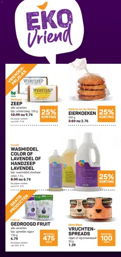 Ekoplaza - Folder week 50 - Voorbeeld van een folder van Ekoplaza, geldig van 10.12.2025 | Pagina: 20 | Producten: Wasmiddel, Handzeep, Fruit, Pruim