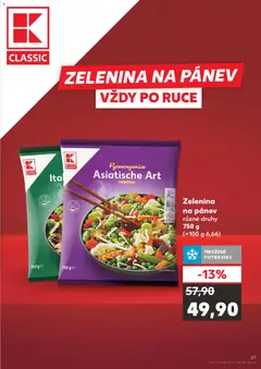 Náhled letáku Kaufland leták od 29.04.2026 | Strana: 27 | Produkty: Pánev, Zelenina, Potraviny