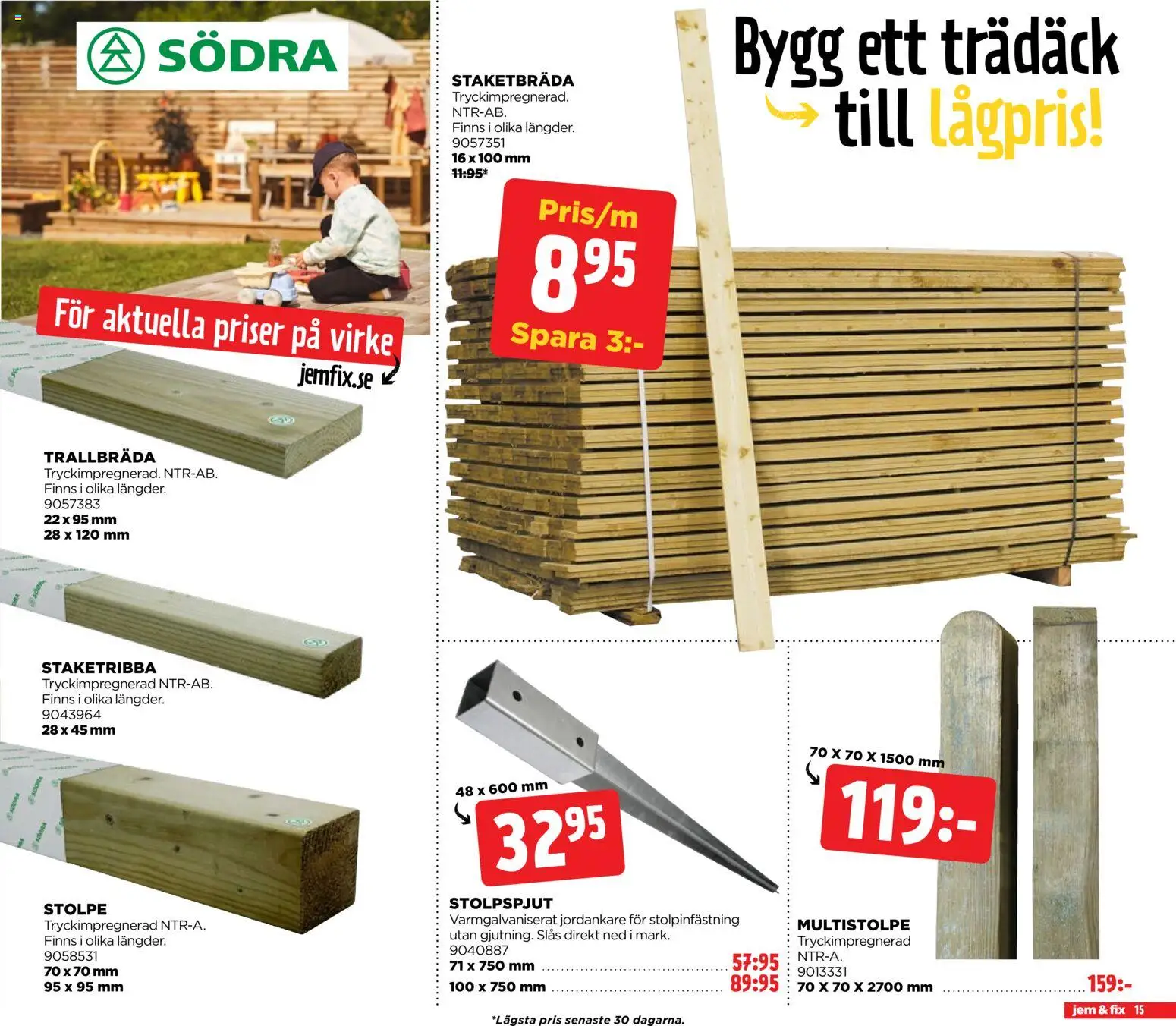 Jem & Fix reklamblad aktuell från 24.04.2026 | Sida: 15