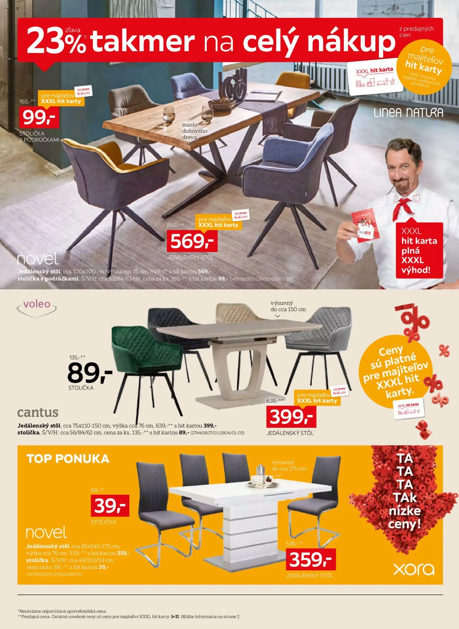 Nové XXXLutz akcie – leták je platný od 03.11.2025 | Strana: 12 | Produkty: Jedálenský stôl, Stôl, Stolička