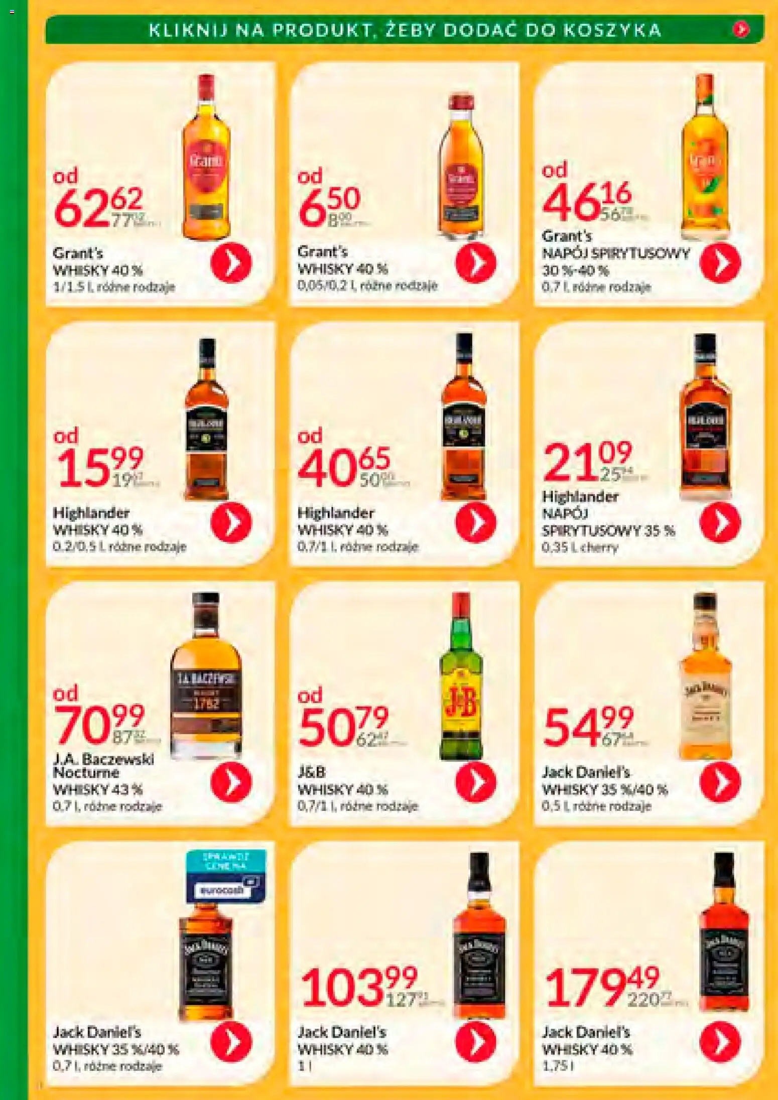 Eurocash Gazetka - Katalog Alkoholowy od 01.11.2025 | Strona: 21