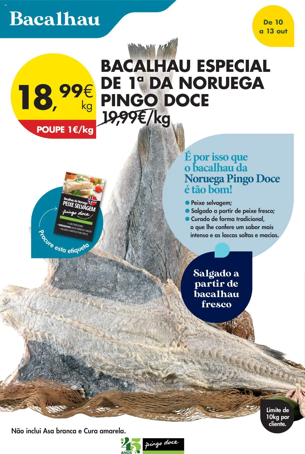 Pingo Doce Poupe Este Fim de Semana │ válido de 10.10.2025 | Página: 4 | Produtos: Bacalhau, Peixe
