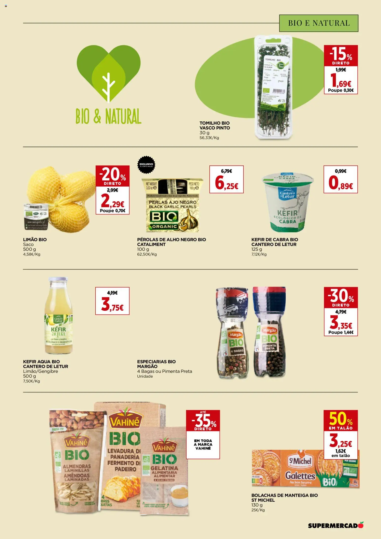 El Corte Ingles folheto │ válido de 25.12.2025 | Página: 9 | Produtos: Amêndoas, Gelatina, Pimenta, Manteiga