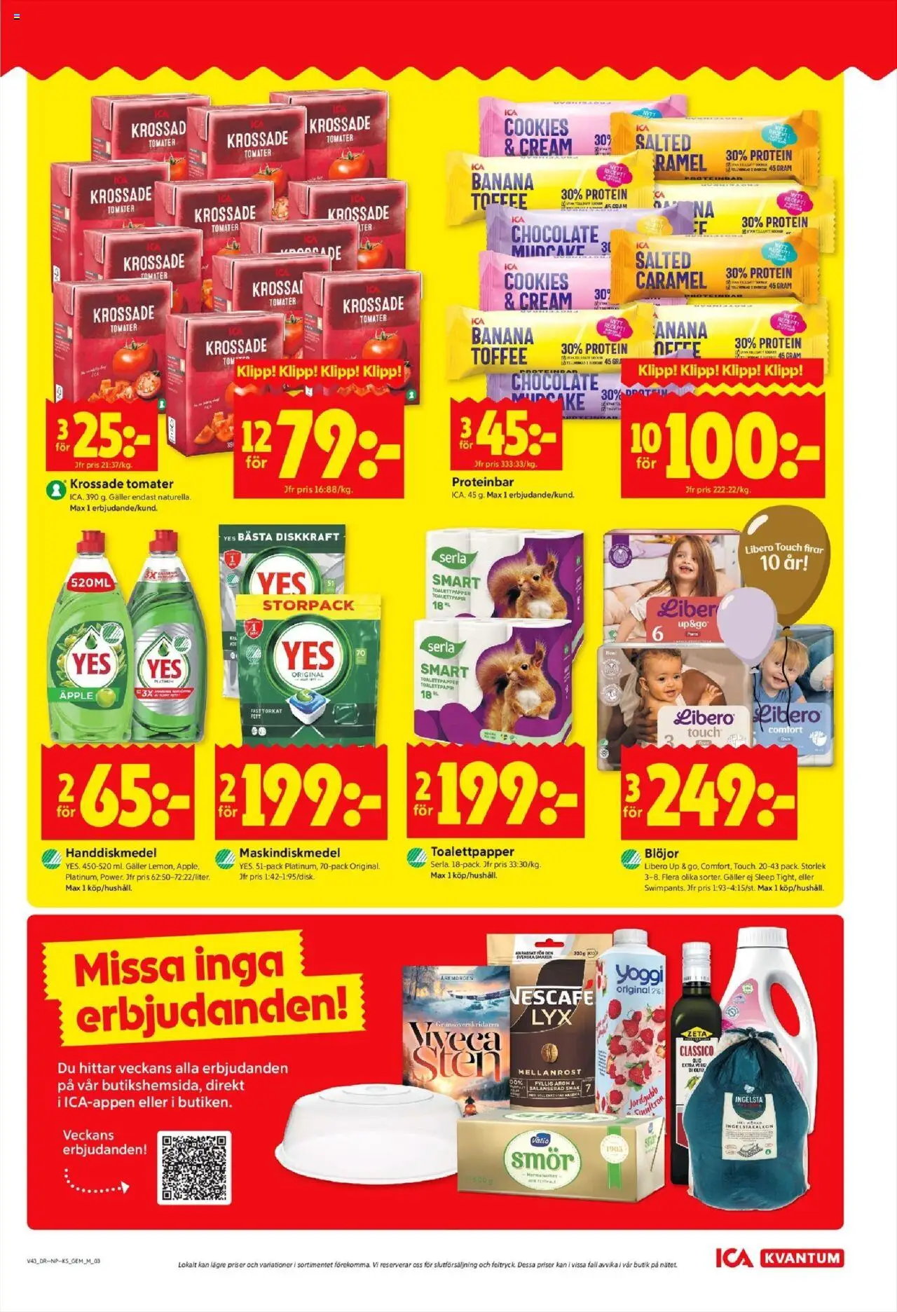 ICA Kvantum reklamblad aktuell från 20.10.2025 | Sida: 3