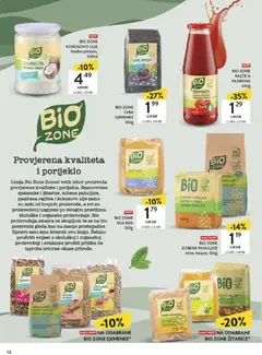 BIO ZONE KAŠA OD HELJDE, KAŠA OD HELJDE 500g - Pregled kataloga iz trgovine Konzum, vrijedi od 19.01.2026 | Stranica: 12