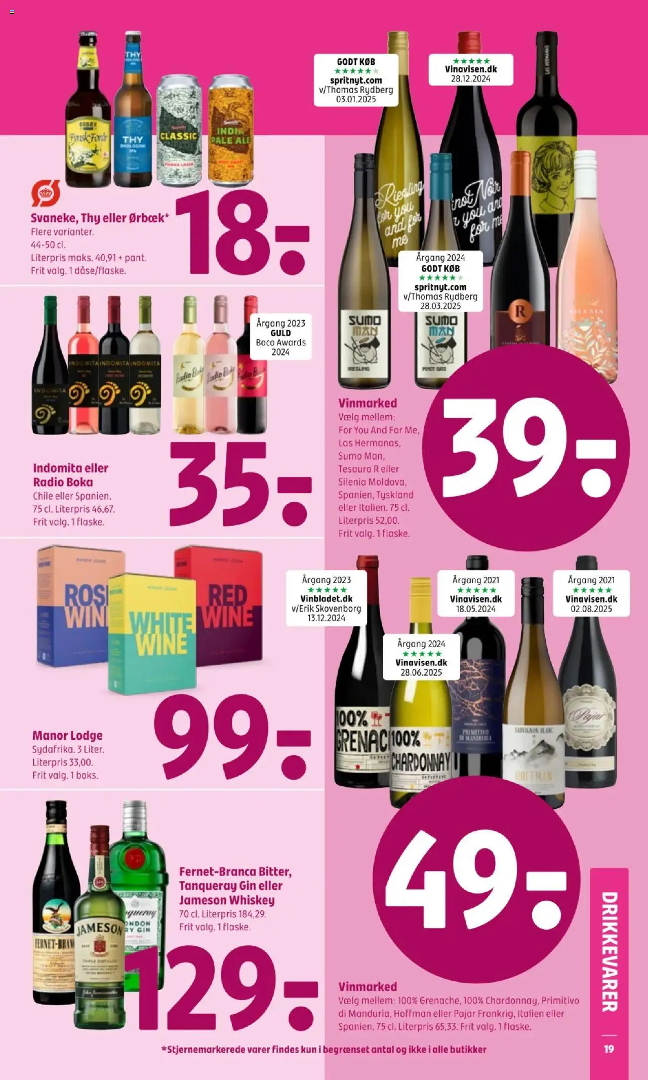 Coop 365 tilbudsavis – gyldig fra 18.09.2025 | Side: 19 | Produkter: Gin, Radio