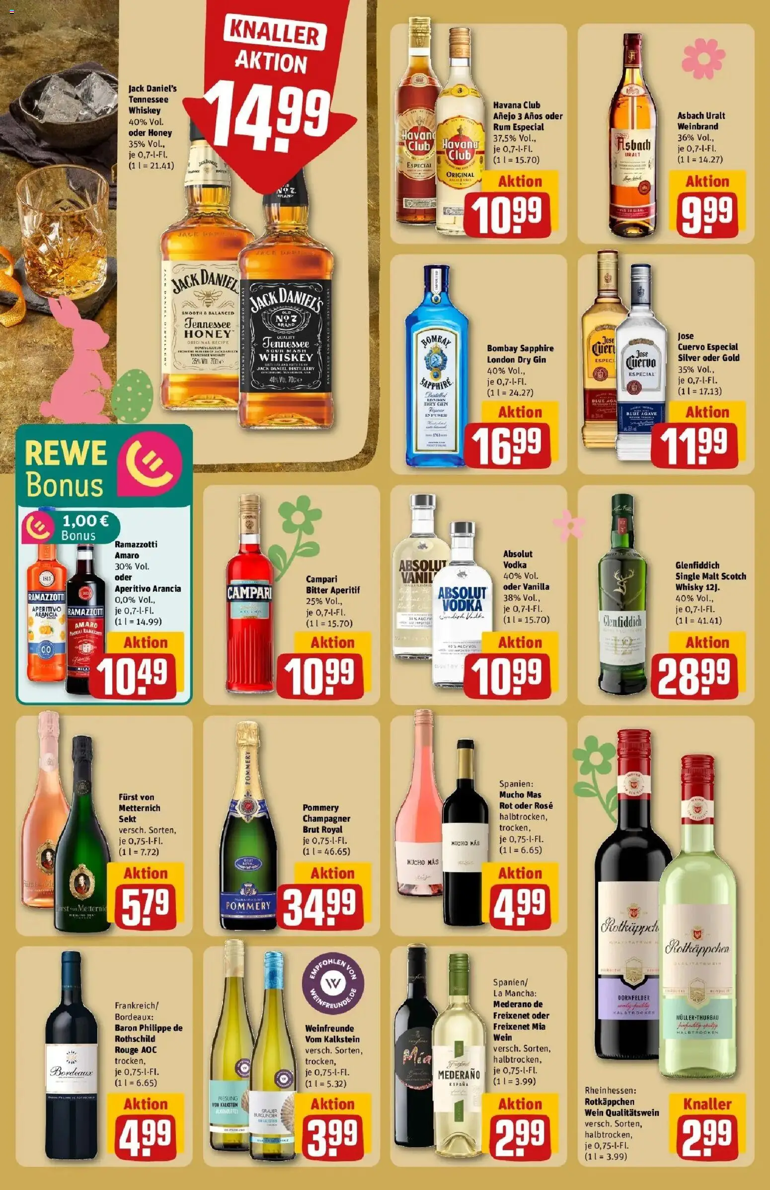 Rewe Prospekt Wernigerode	 – gültig ab 30.03.2026 | Seite: 24 | Produkte: Whisky, Rum, Tequila, Whiskey