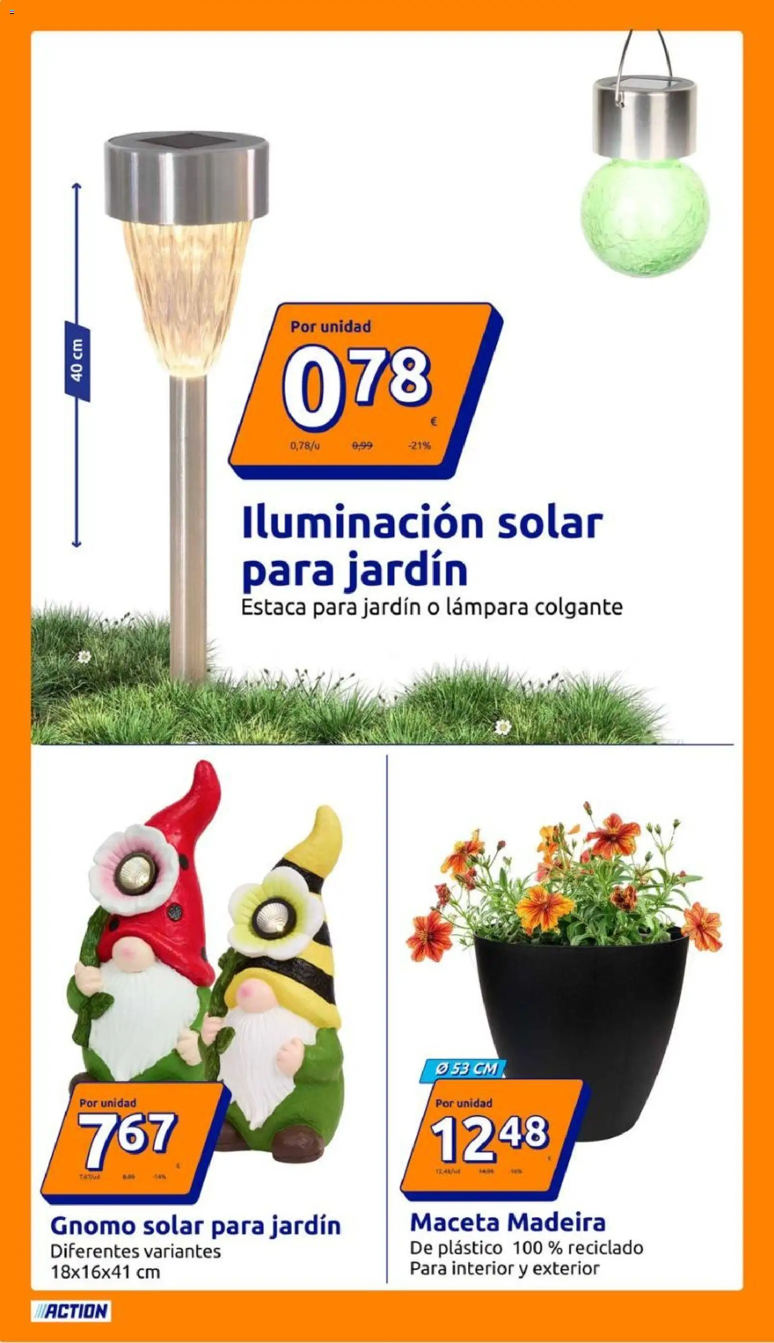 Action folleto │ válido desde el 01.04.2026 | Página: 10 | Productos: Galette de chaise, Maceta, Lámpara