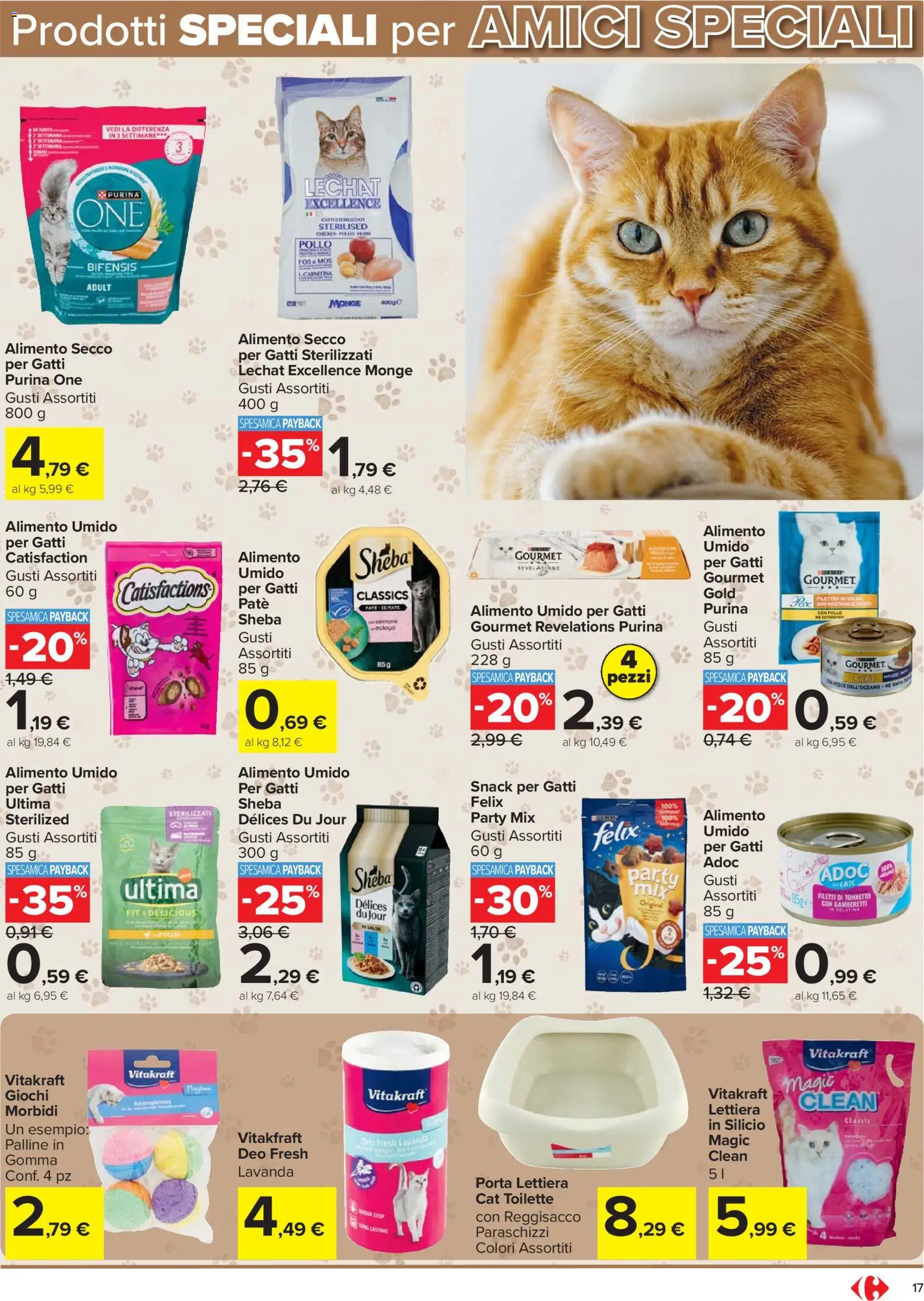 Volantino Carrefour del 21.04.2026 | Pagina: 17 | Prodotti: Paté, Pollo, Salmone, Salsa