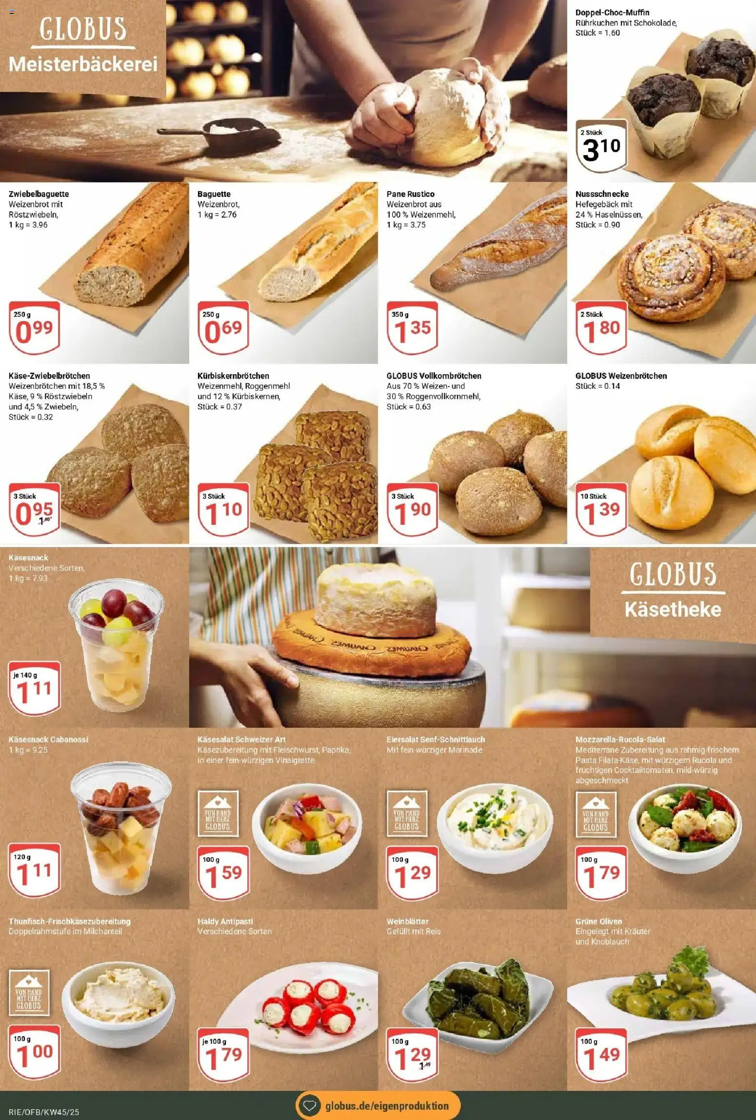Globus prospekt Bochum-Riemke	 – gültig ab 02.11.2025 | Seite: 7 | Produkte: Pane, Baguette, Knoblauch, Pasta